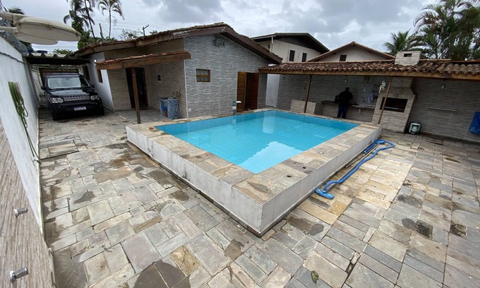 Balneario Praia do Pernambuco Maison | Maison 13 personnes à 300 mètres de la plage Guaruja-SP