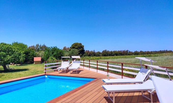 Alghero Maison | HOUSE 2 MINUTES FROM THE SEA SURROUNDED BY NATURE, WITH SWIMMING POOL AND HOT TUB