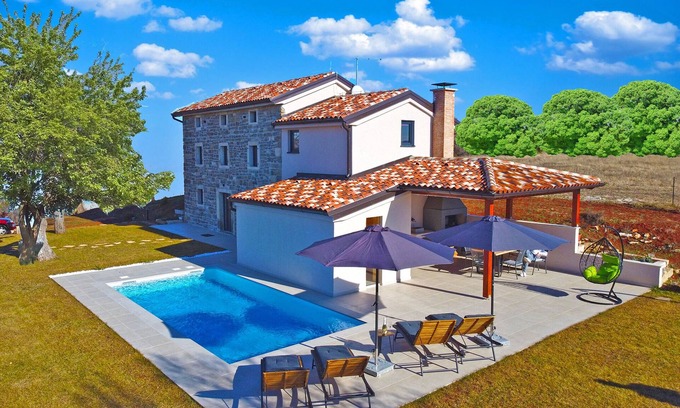 Marusici Maison | House 2140/49224 (Istria - Momjan), 16000m from the beach