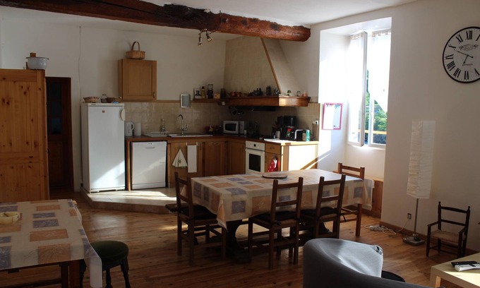 Saint-Lizier Maison | Maison 6 personnes, grands volumes et grand jardin clos