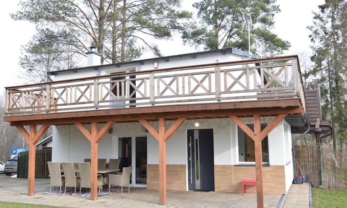 gmina Stezyca Maison | Maison jumelée au bord d'un lac, Stare Czaple