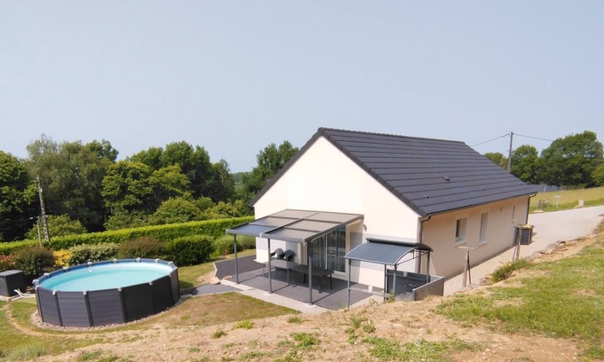 Beynat Maison | House casa Maya bungalow near honey lake free wifi above ground pool