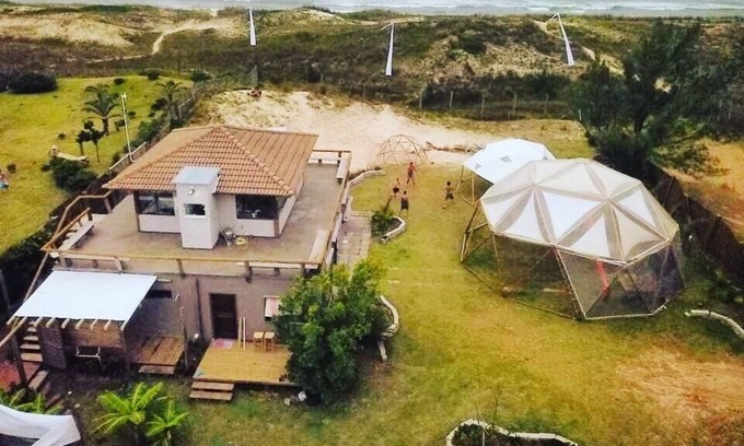 Barra de Ibiraquera Maison | Maison pied dans le sable à Barra da Ibiraquera.