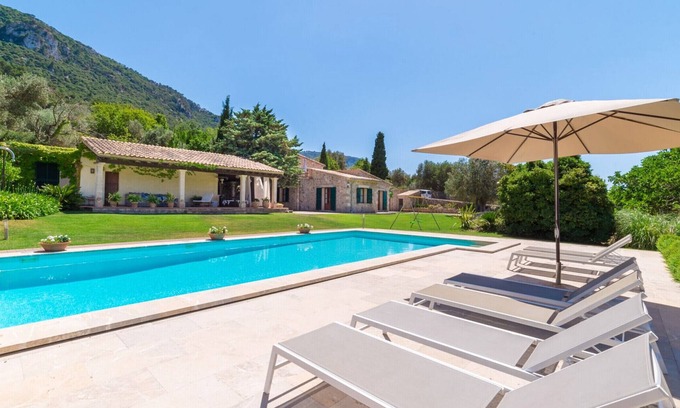 Valldemossa Chalet De Ski | Maison pour 8 avec piscine privée, aire de jeux, Valldemossa, Majorque