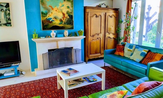 Bussy-Saint-Martin Maison | Maison avec jardin face à un parc et à 10 mn de Disneyland / 20 mn de Paris
