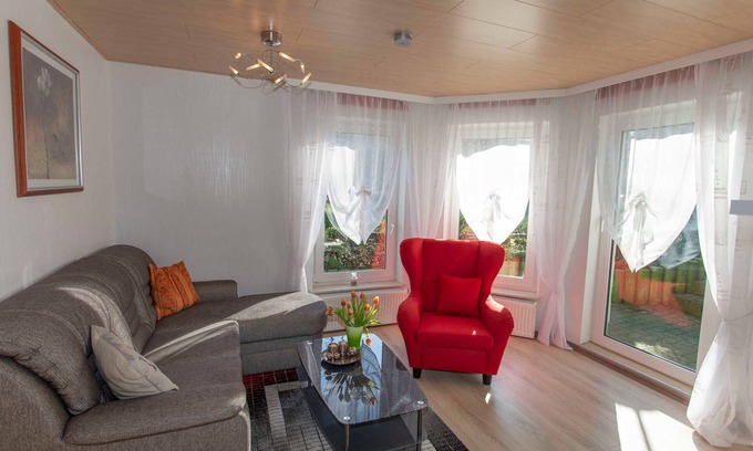 Bergen auf Ruegen Appartement | House - locations de vacances sur Burgwall en famille Möller