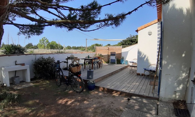 Barbatre Maison | maison dans les dunes en pleine nature