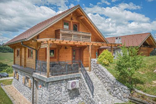 Bostanj Chalet De Ski | House Of Nature With Sauna And Tents - Happy Rentals