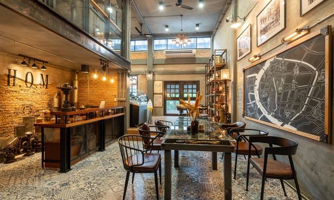 Phra Nakhon Hôtel | House of Machine - Deluxe room, located in Bangkok Old Town