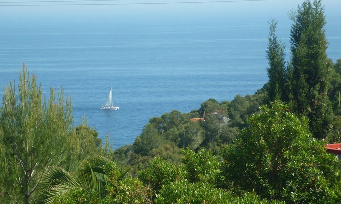 Canyelles Maison | prop Maison +. Piscine + vue mer, proche de la plage, plage de Canyelles, Tossa de Mar / Lloret