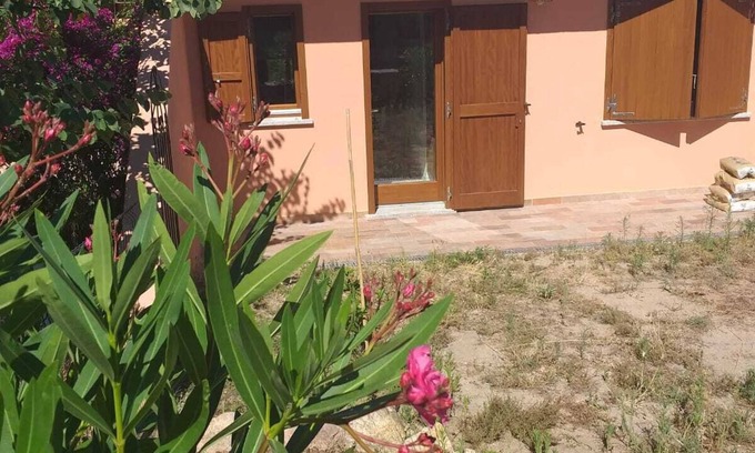 Rena Majore Villa | maison 4 couchages Terrasse avec cuisine d'été barbecue