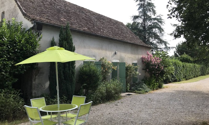Saint-Aubin-de-Cadelech Cottage | Maison 5 couchages dans un hameau, proche rivière, en Perigord