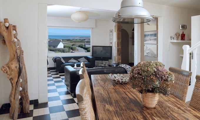 Plouarzel Maison | vue mer carte postale,charme et,confort chic.....