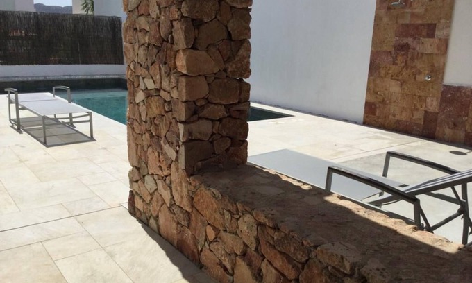 Rodalquilar Maison | House with 3 bedrooms and 3 bathrooms, private pool, large solarium in Rodalquilar