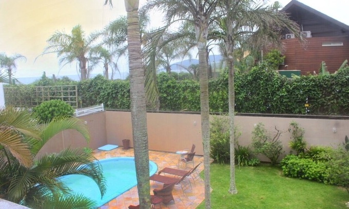 Morro das Pedras Maison | Maison copropriété dans le sable de Campeche - 2 étages, piscine, terrasse, garage