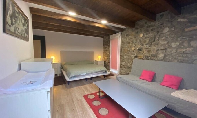 Biescas Maison | Maison avec un style différent pour les familles et les groupes