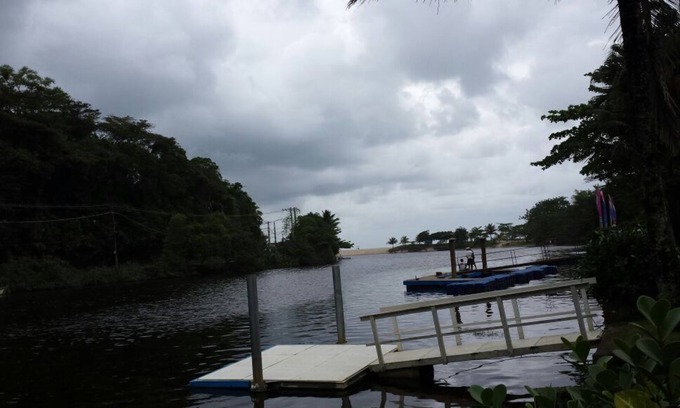 Barra do Una Maison | Maison avec jardin sur les rives de la rivière Una - 1 suite