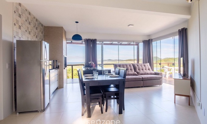 Garopaba Cabine | House With Lagoon View and Barbecue Ctm0000