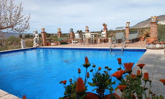 Durcal Maison | Casa con piscina, chimenea, barbacoa y jardín cerca de la Alpujarra Granadina