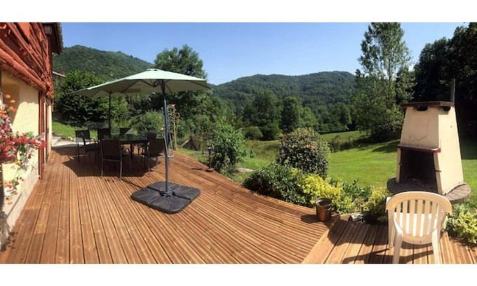 Soulan Maison | Maison au calme avec spa, vue et espace