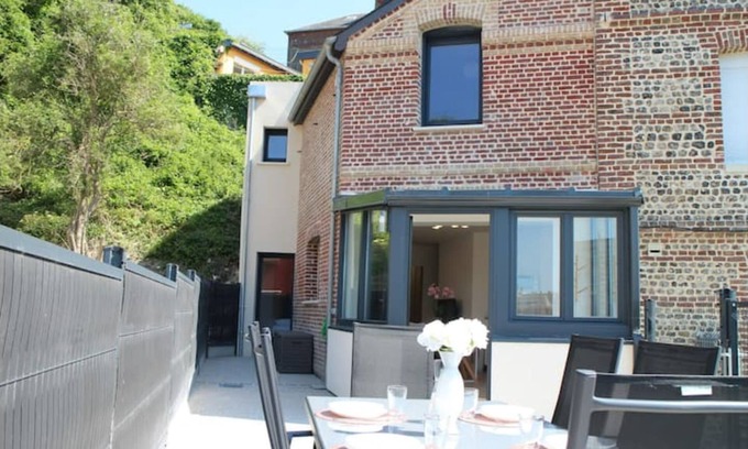 Dieppe Maison | Maison vue mer face au port de plaisance