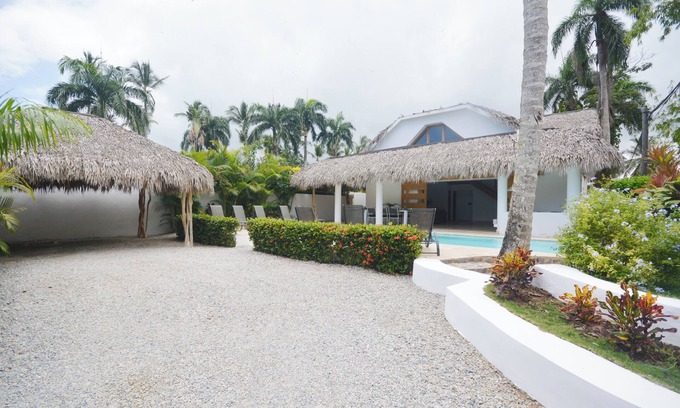 Las Terrenas Villa | Maison avec piscine 300m de la plage las Ballenas