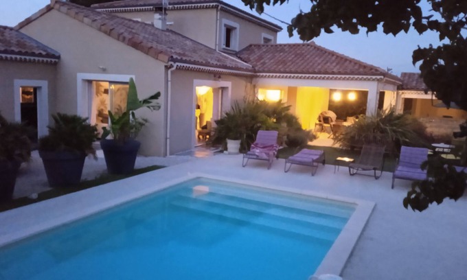 Cornas Maison | Maison avec piscine, au pied du vignoble CORNAS Ardèche
