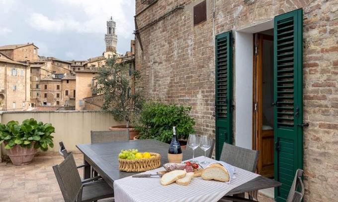 Siena Historical Center Maison | MAISON WOW terrasse panoramique *.*