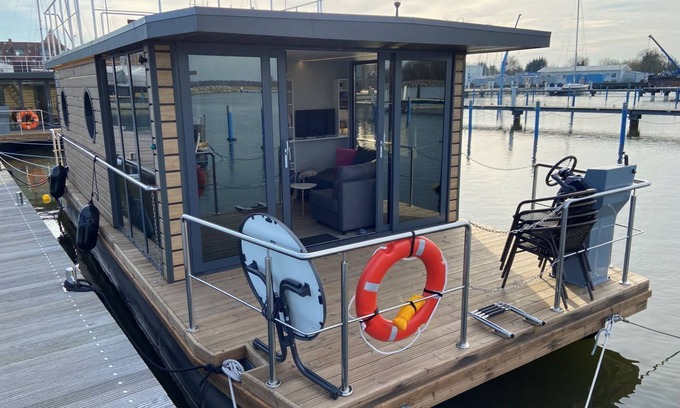 Barth Location De Bateaux | Houseboat Fjord Capella - Solar boat in Barth