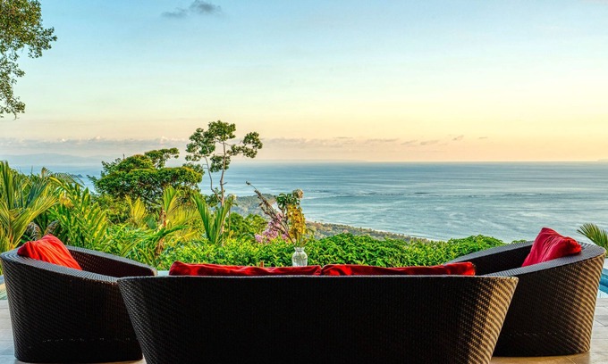 Ballena Maison | HR3 Spectaculaire vue sur l'océan, plage, jungle tropicale