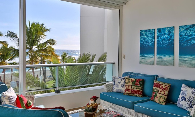 Villas Del Mar Appartement | Huge 3Br Condo BeachFront Smart TV & Priv.Parking