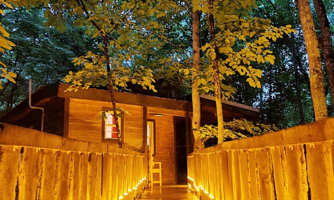 Monteagle Cabine | Hummingbird Hideaway - Les bois attendent !! Escapade dans une cabane unique + HotTub
