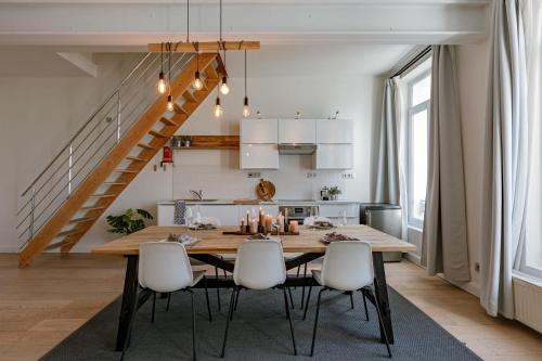 Patershol Appartement | Huswell - Apartment with large terrace in the city of Ghent