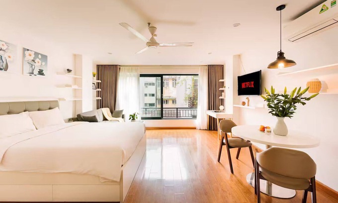 Hoan Kiem Appartement | Huy Homestay Apartment - View Thành phố Ban Công