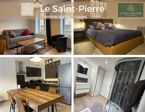Pontarlier Appartement | Hypercentre, calme, cosy - Le Saint-Pierre