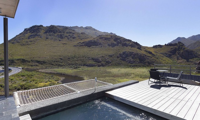 Rooiels Maison | Hytte Riverview - Deux Chambres Maison, Couchages 4