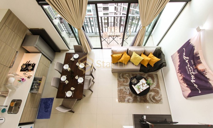 Shah Alam Appartement | I City Theme Park Lux Home link to mall near UITM SCCC