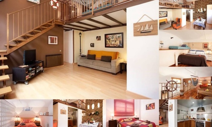 El Poble-sec Appartement | Ideal Acomodis Duplex apartment, steps from Las Ramblas!