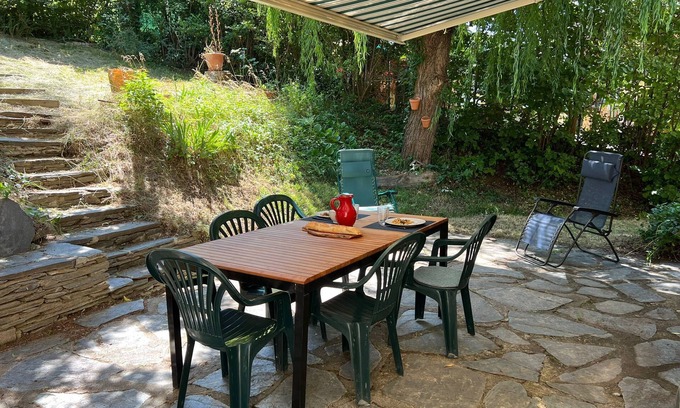 Osseja Maison | MAISON IDEALE FAMILLE 8 PERS : 4 chambres, 2 Km Espagne, garage, jardin, WIFI