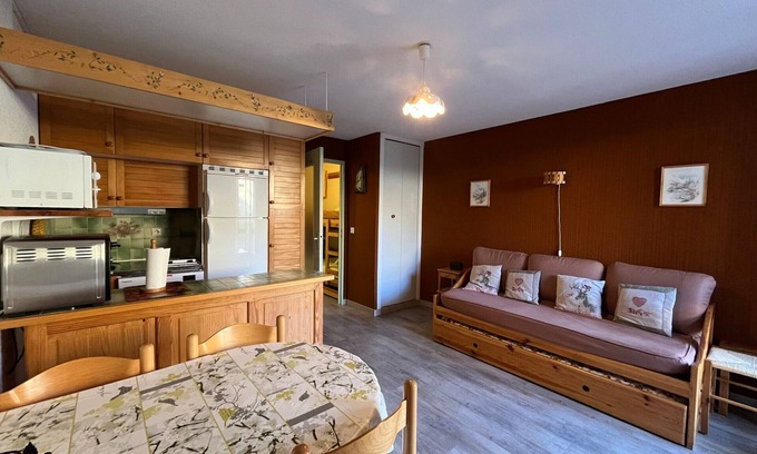 Le Super-Sauze Appartement | Studio au pied des pistes dans la résidence Les Cimes - Super-Sauze, Enchastrayes