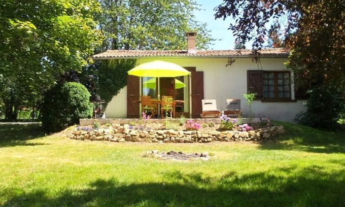 Saint-Mathieu Maison | Maison de campagne idyllique, avec grand jardin près d'un beau lac de baignade