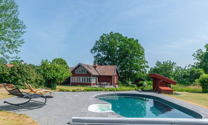 Sodertalje Municipality Maison | Idyllic house in Mölnbo with heated pool near Gnesta | SE13025