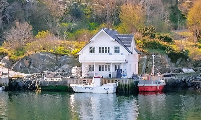 Austevoll Maison | 3 chambres hébergement à Bakkasund