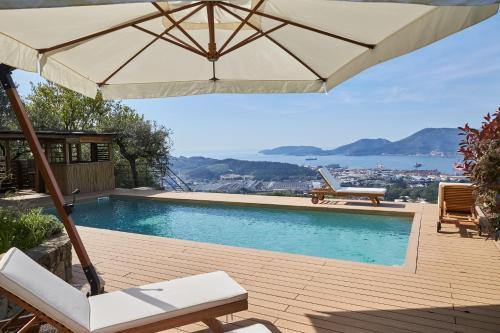 La Spezia Maison | Idyllium Relais- Countryside Villa with Panoramic Pool and Breathtaking Sea Views