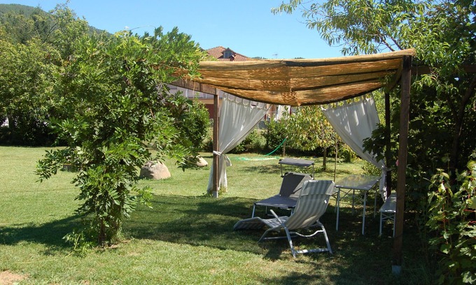 Sesta Godano Copropriété | Il Balcone, apartment with large garden on the outskirts of the village, near the Ligurian coast