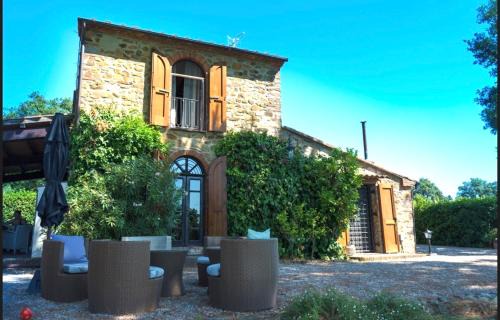 Caldana Maison | Il Falco - Rustico-Villa mit privatem Pool in Alleinlage