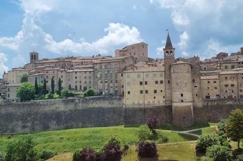 Anghiari Appartement | Il patio di Anghiari - Bella vista e relax