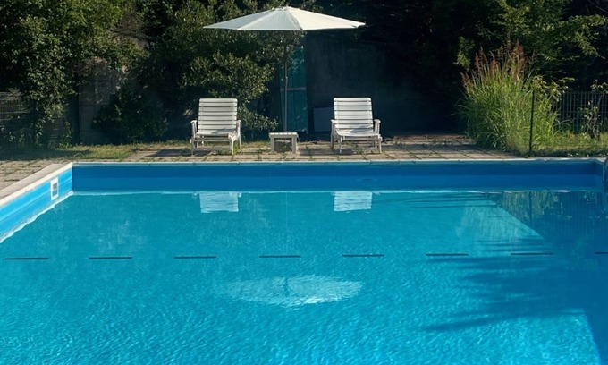 Mozzo Maison | Le Patio, avec accès au parc privé et à la piscine, près de Bergame