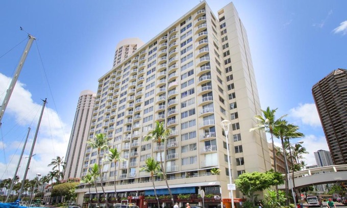 Waikiki Appartement | Ilikai Marina 987 City View Studio