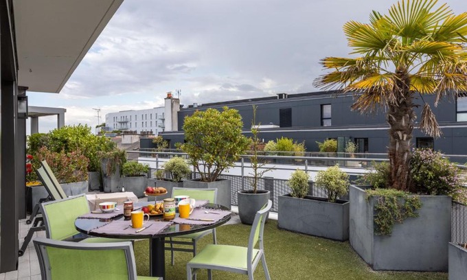 Saint-Helier Appartement | ILLANKA - Appartement 3 chambres avec parking et terrasse proche gare